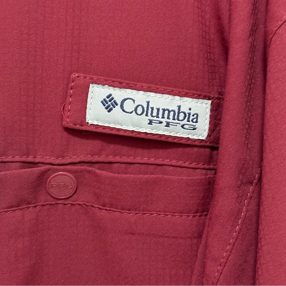 Columbia PFG, men’s Florida State University garnet fishing shirt size XXL - Picture 7 of 13